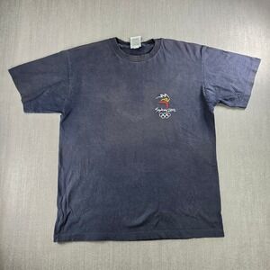Acme Sydney 2000 Olympics T-Shirt Men‎ Large Black Vintage Bonds Millennium